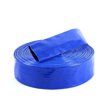 Flexible pvc lay flat pump water discharge hose sprinkler irrigation pipe